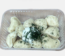 Вареники домашние с картошкой и квашеной капустой