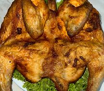 Цыплёнок табака по-домашнему