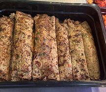 Печёночные рулетики с куриным мясом 