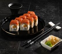 Ролл с тунцом и апельсином