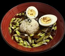 Суп с лососем