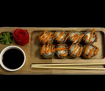 Темпурный мини-ролл с крабом