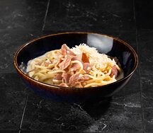 Карбонара с беконом