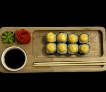 Мини-ролл с крабом