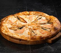 С лососем и угрем 40 см