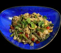 Теппан с овощами