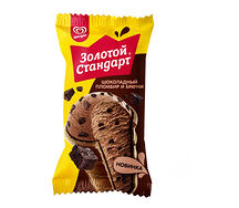 Золотой стандарт Шоколадный пломбир и брауни стаканчик