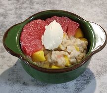 Каша с манго