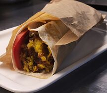 Шаурма с фалафелем