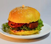 Бургер с фалафелем