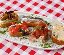 Сет мини-брускет