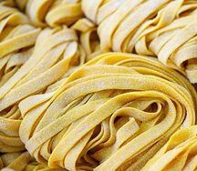 Свежая паста тальятелле