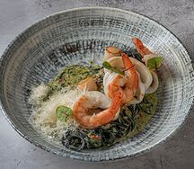 Спагетти Nero по-тоскански