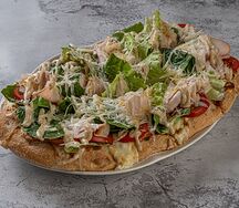 Пицца Цезарь с курицей