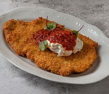 Шницель по-милански