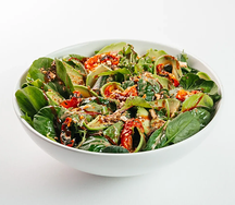 Большой зеленый салат