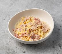 Детские спагетти карбонара