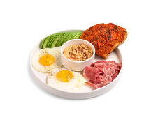 Фирменный завтрак с окороком