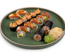 Сет роллов с угрем