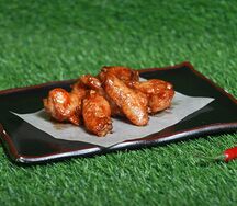 Мексиканские острые крылышки BBQ