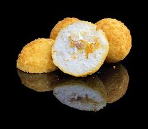 Рисовые шарики с курицей