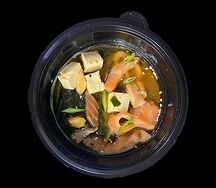 Мисо-суп с лососем