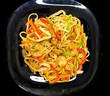 Удон с морепродуктами