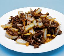 №524 Баранина с луком