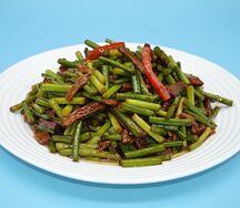 №474 стрелки чеснока с говядиной