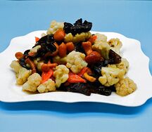 №462 Цветная капуста с грибами