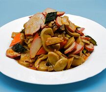 №412 Салат с шампиньонами и курицей