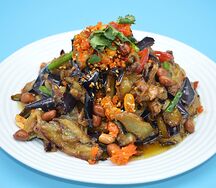 №418 Салат Баклажан с арахисом