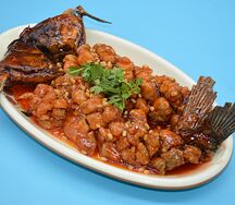 №540 Сазан в соевом соусе