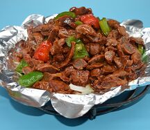 №493 Куриные желудки на чугуне