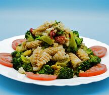 №429 Салат Брокколи с кальмаром