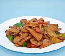 №445 Картофель с опятами