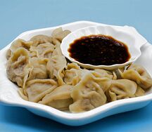 Пельмени со свининой и перцем 