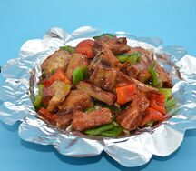 №512 Свиные ребра на чугуне