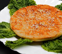 №574 Лепешка на гриле с соусом