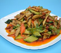 №411 Салат Грибы вешенки