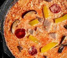 Суп Том ям с морепродуктами