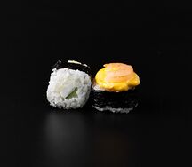 Ролл запеченный с креветкой