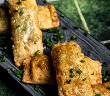 Дамплинги фри со свининой