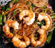 Фунчоза с морепродуктами