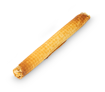 Трубочка со сгущенкой и арахисом