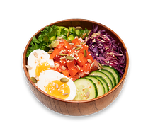 Поке с лососем