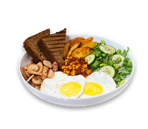 Хабаровский завтрак с картофелем