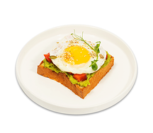 Авокадо-тост с лососем