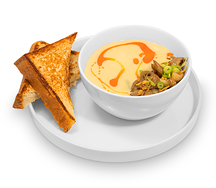 Крем-суп картофельный с грибами