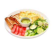 Норвежский завтрак с гуакамоле